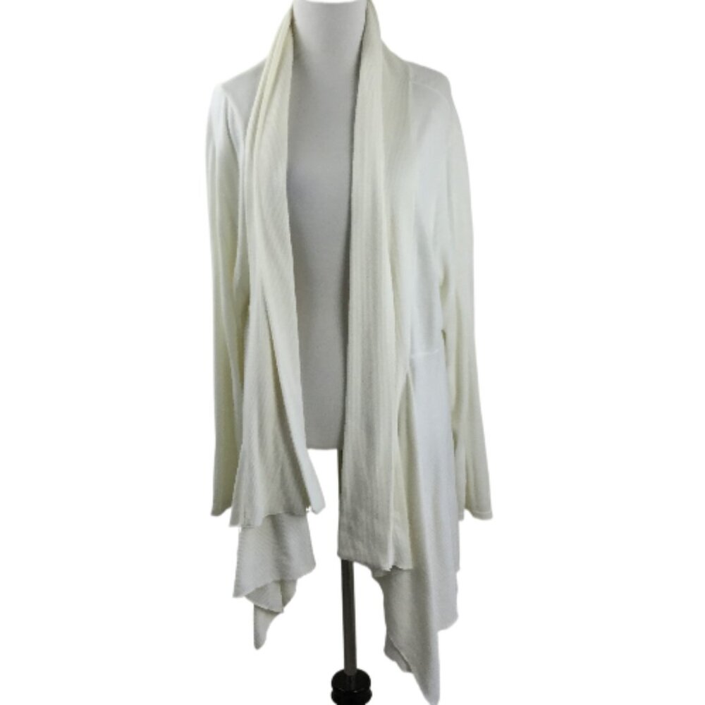 Coldwater Creek Cream Open Front Cardigan 1x
